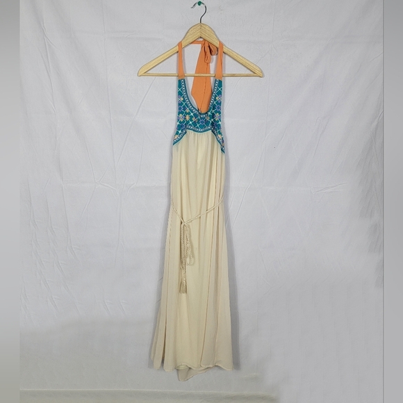 Women's Medium Flying Tomato Halter Dress - Picture 1 of 7